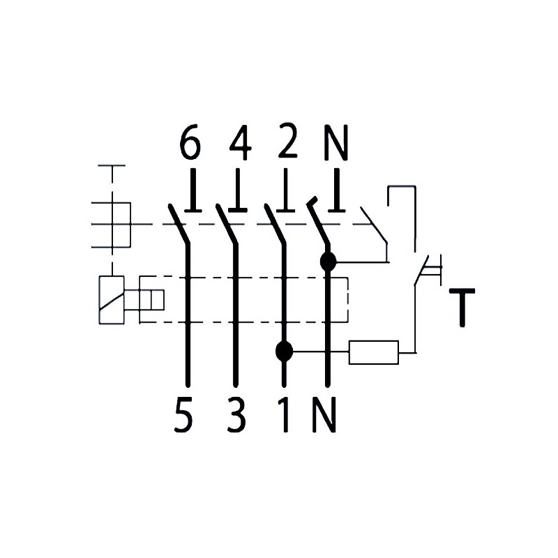 Interruptor Diferencial 4x25A 30 mA Clase A